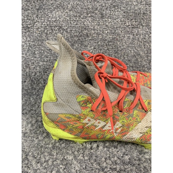 Adidas Predator Soccer Cleats Mens 12 Freak .3‎ FG Neon FY6531 Sport Shoes main image 8